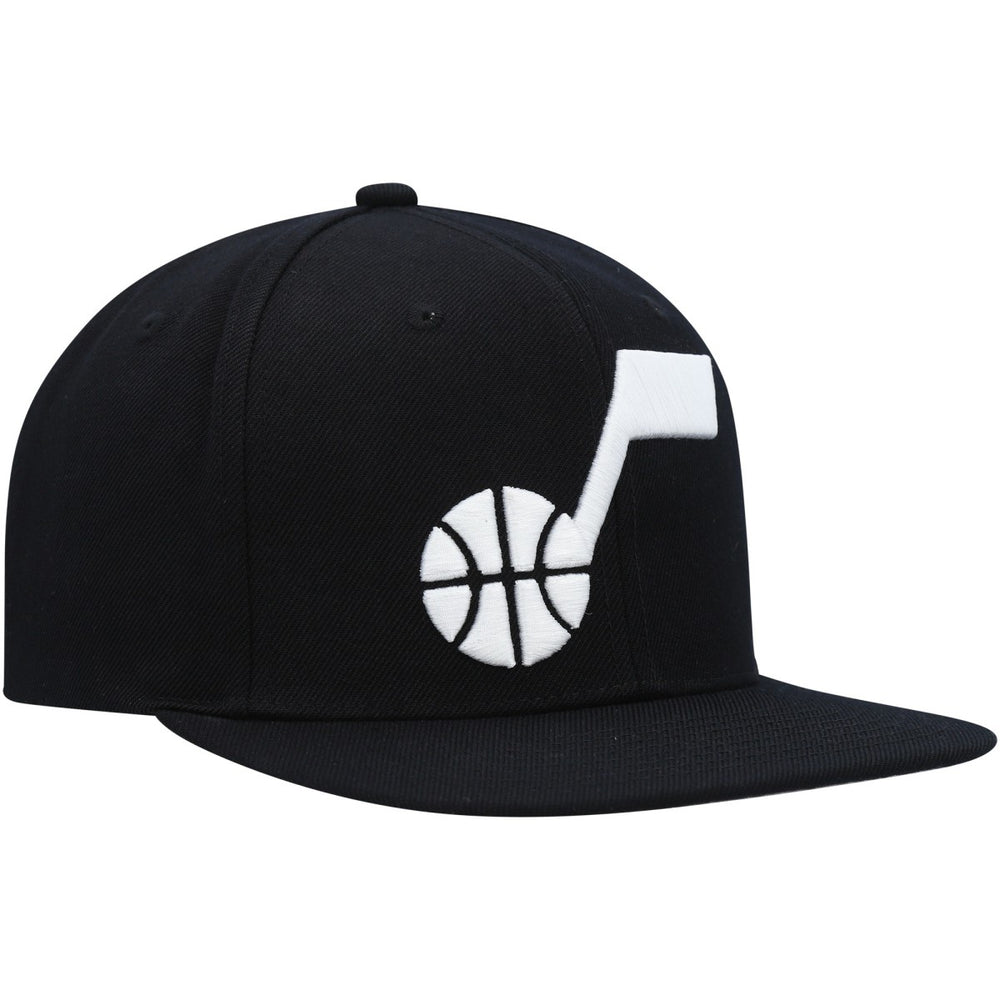 Utah Jazz Ground 2.0 Snapback Hat Black
