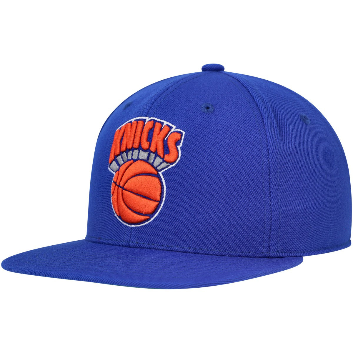 New York Knicks Hardwood Classics MVP Team Ground 2.0 Fitted Hat Blue