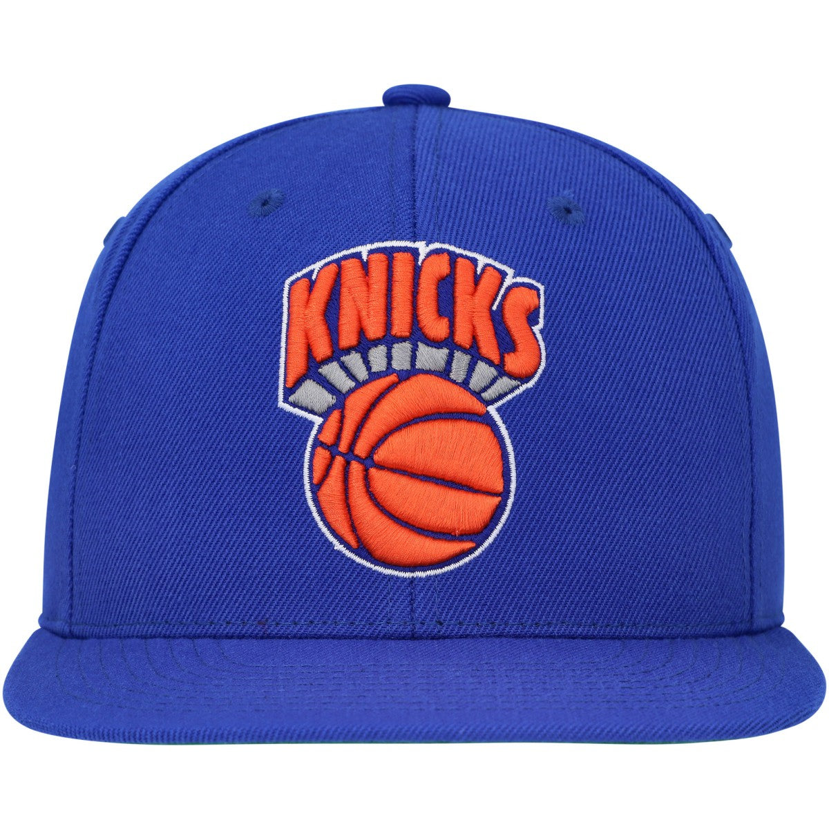 New York Knicks Hardwood Classics MVP Team Ground 2.0 Fitted Hat Blue