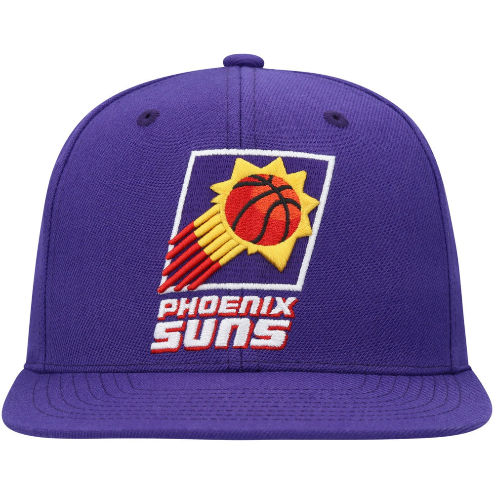 Phoenix Suns Hardwood Classics MVP Team Ground 2.0 Fitted Hat Purple