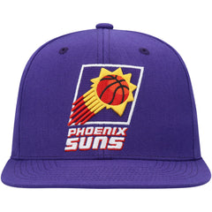 Phoenix Suns Hardwood Classics MVP Team Ground 2.0 Fitted Hat Purple