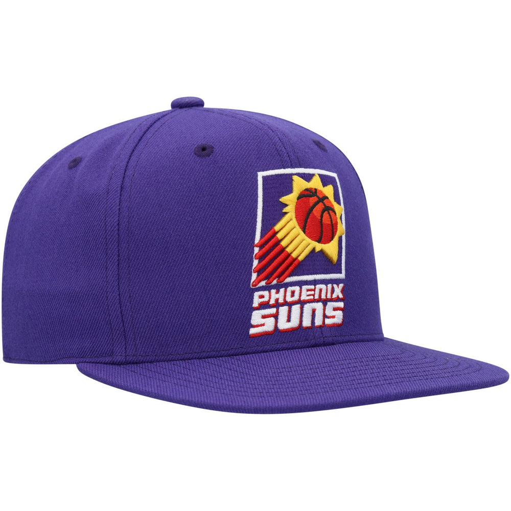 Phoenix Suns Hardwood Classics MVP Team Ground 2.0 Fitted Hat Purple