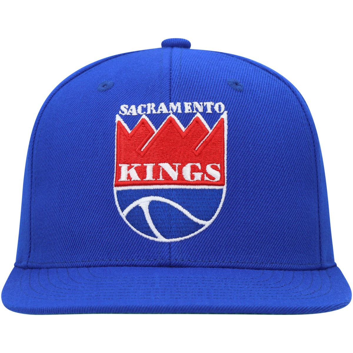 Sacramento Kings Hardwood Classics MVP Team Ground 2.0 Fitted Hat Blue