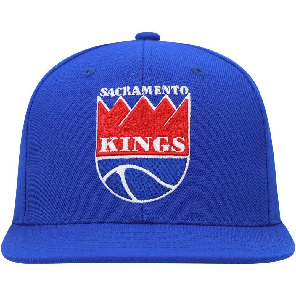 Sacramento Kings Hardwood Classics MVP Team Ground 2.0 Fitted Hat Blue