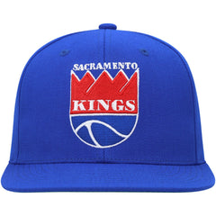 Sacramento Kings Hardwood Classics MVP Team Ground 2.0 Fitted Hat Blue