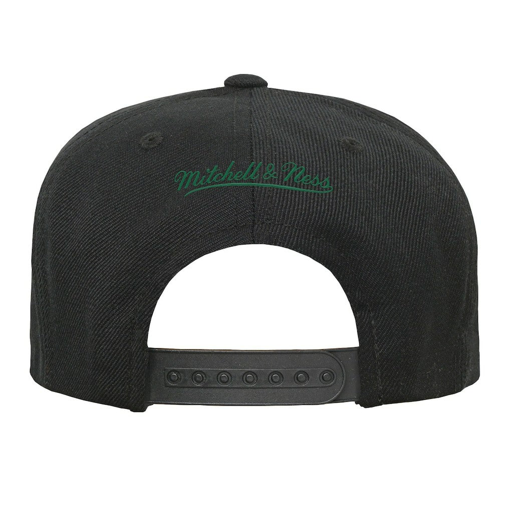 Dallas Mavericks Youth Team Script Snapback Hat Black