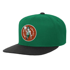 Boston Celtics Youth Two-Tone Snapback Hat Kelly Green/Black