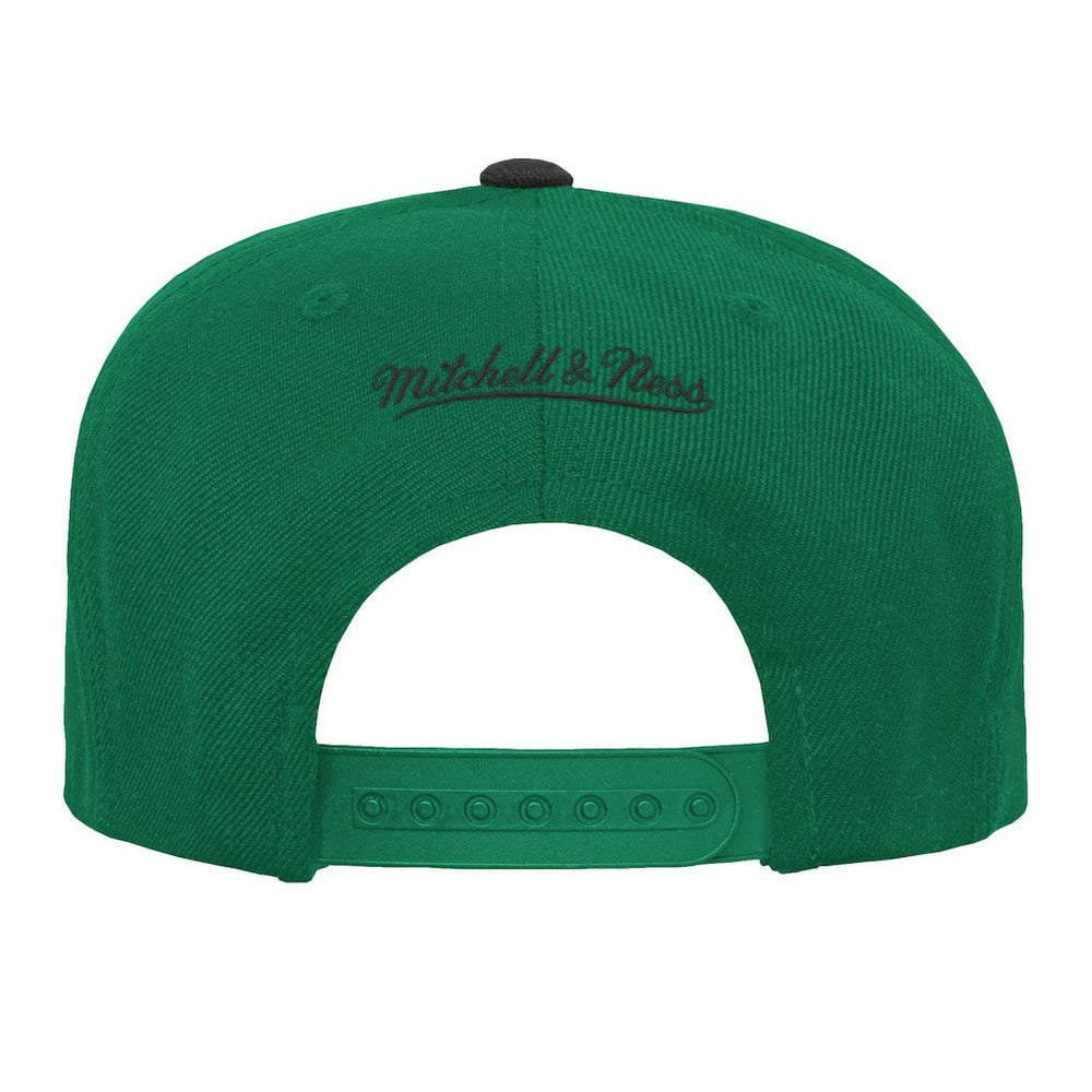 Boston Celtics Youth Two-Tone Snapback Hat Kelly Green/Black