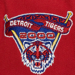 Detroit Tigers Mitchell & Ness Hometown Snapback Hat - Red/Royal Hats
