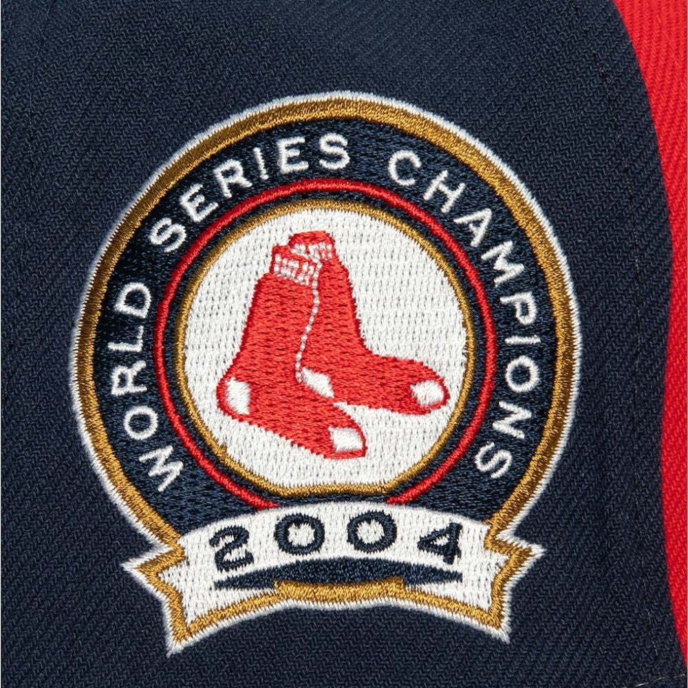 Boston Red Sox Mitchell & Ness Bases Loaded Fitted Hat - Red/ Hats