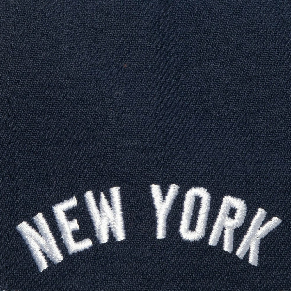 New York Yankees Mitchell & Ness Yankee Stadium 50th Anniversary Homefield Fitted Hat - Cream/Gray Hats