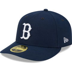 Boston Red Sox New Era Oceanside Low Profile 59FIFTY Fitted Hat - Navy Hats