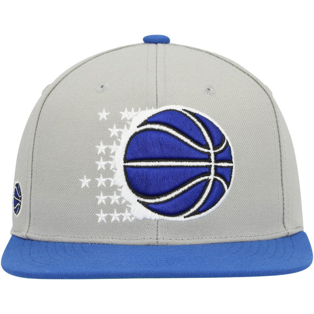 Orlando Magic Hardwood Classics Essentials 2.0 Snapback Hat Gray/Blue