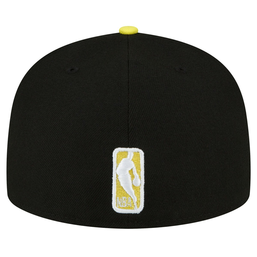 Utah Jazz 2-Tone 59FIFTY Fitted Hat Black/Yellow