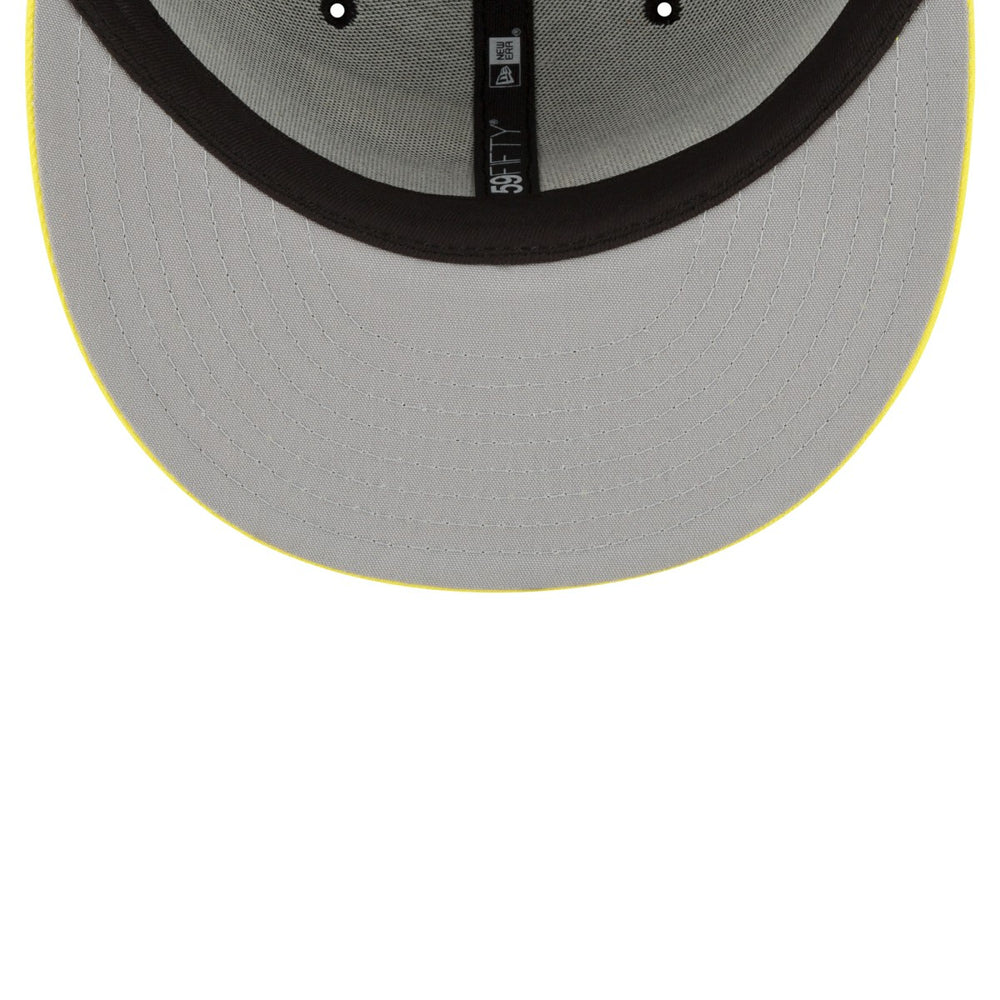 Utah Jazz 2-Tone 59FIFTY Fitted Hat Black/Yellow