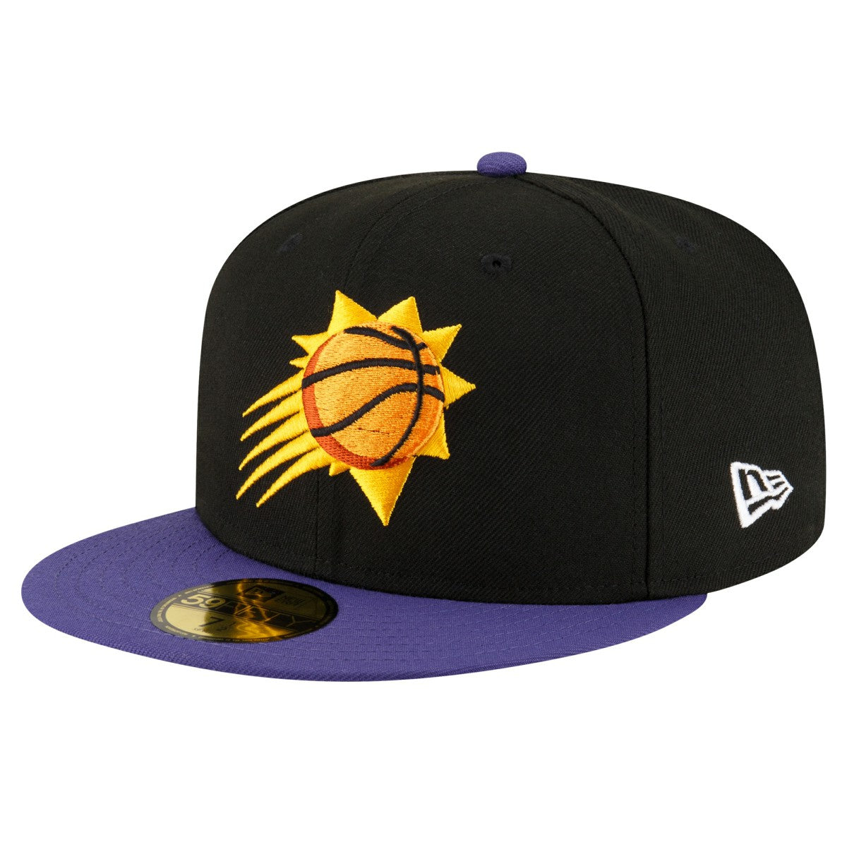 Phoenix Suns 2-Tone 59FIFTY Fitted Hat Black/Purple
