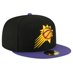 Phoenix Suns 2-Tone 59FIFTY Fitted Hat Black/Purple