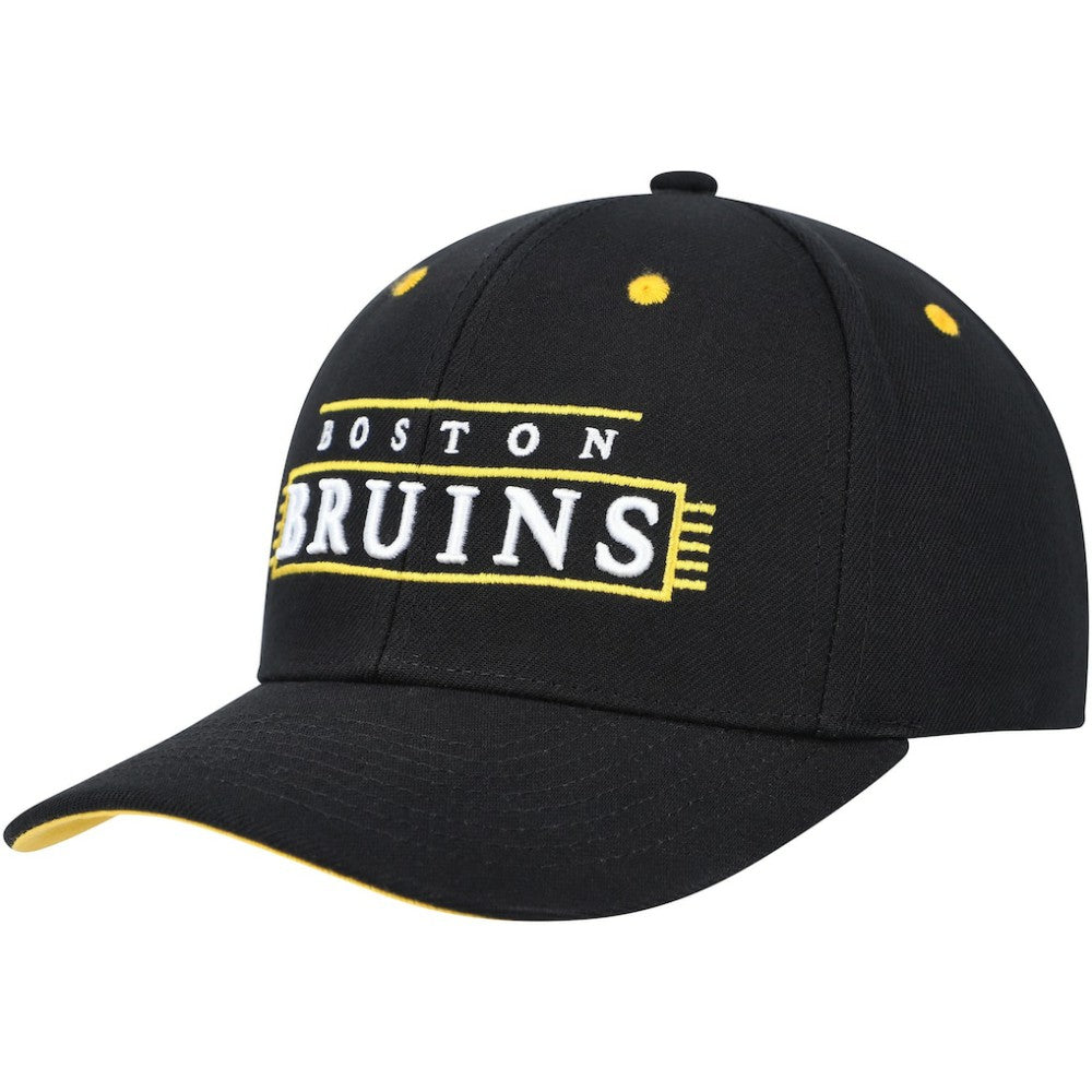 NHL Boston Bruins Mitchell & Ness LOFI Pro Snapback Hat - Black