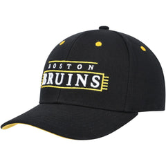 NHL Boston Bruins Mitchell & Ness LOFI Pro Snapback Hat - Black