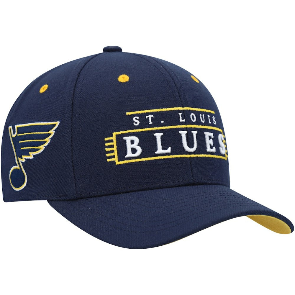 NHL St. Louis Blues Mitchell & Ness LOFI Pro Snapback Hat - Navy