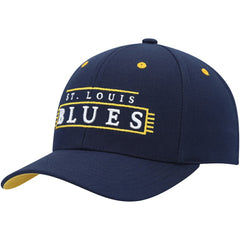 NHL St. Louis Blues Mitchell & Ness LOFI Pro Snapback Hat - Navy