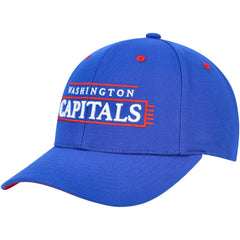 NHL Washington Capitals Mitchell & Ness LOFI Pro Snapback Hat - Blue