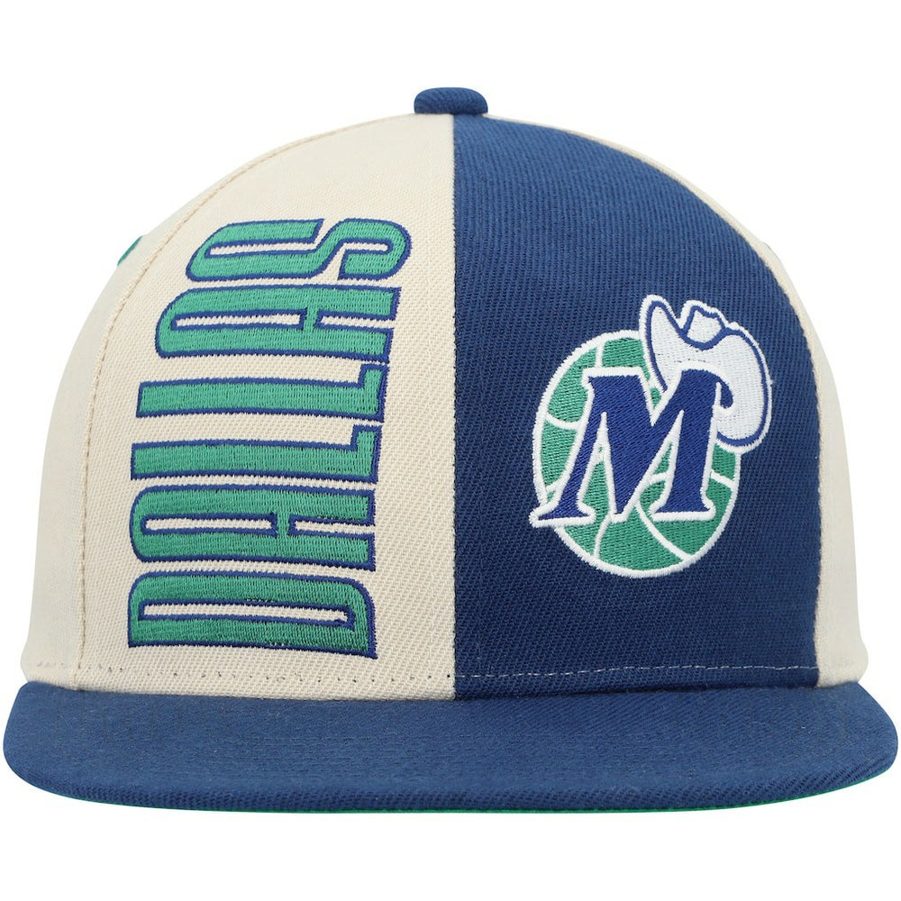 Dallas Mavericks Hardwood Classics Pop Snapback Hat Cream