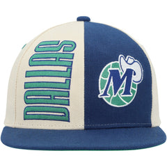 Dallas Mavericks Hardwood Classics Pop Snapback Hat Cream