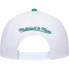 Boston Celtics Hardwood Classics Core 2-Tone 2.0 Pro Snapback Hat White/Green