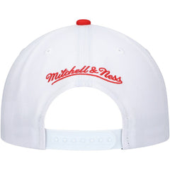 Chicago Bulls Hardwood Classics Core 2-Tone 2.0 Pro Snapback Hat White/Red