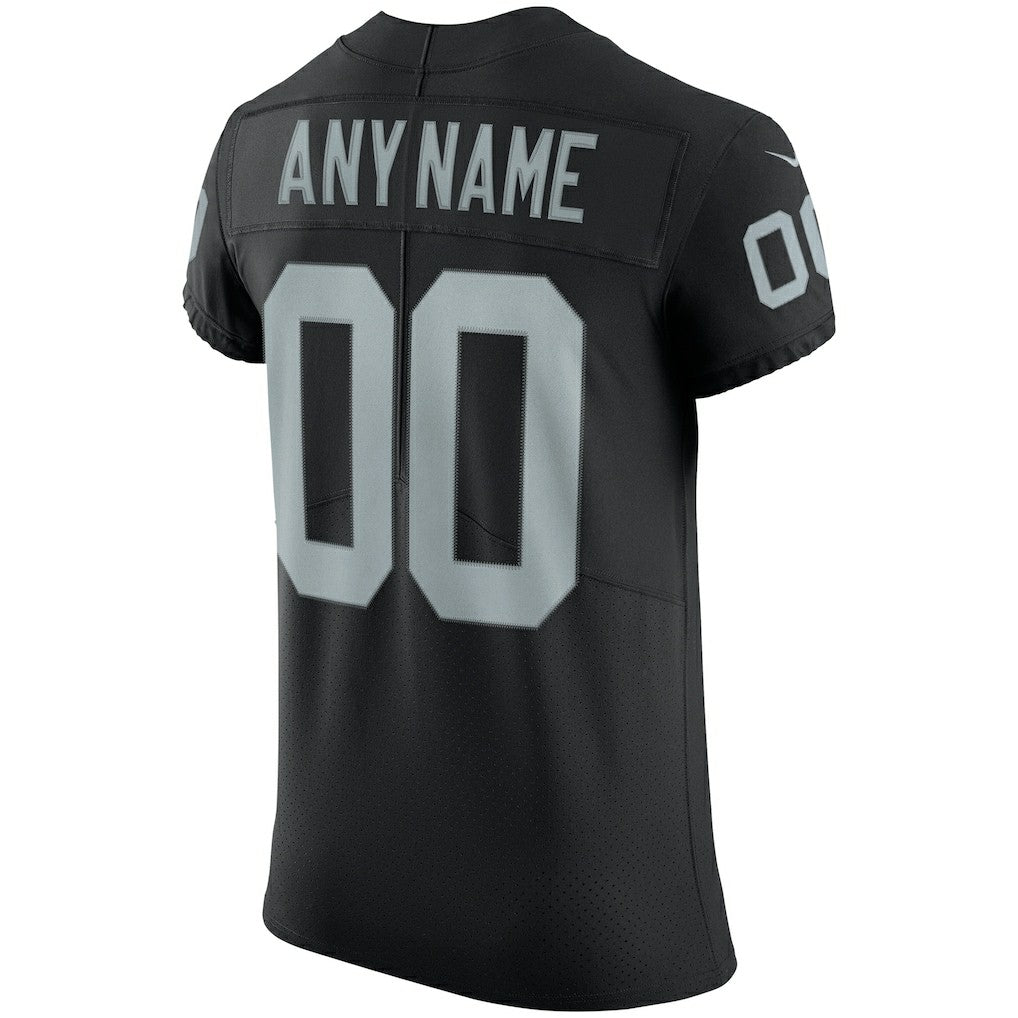 Las Vegas Raiders Vapor Untouchable Custom Elite Jersey Black