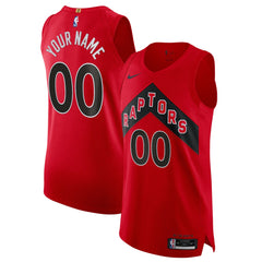 Toronto Raptors 2020/21 Authentic Custom Jersey Red Icon Edition