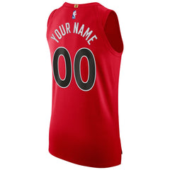 Toronto Raptors 2020/21 Authentic Custom Jersey Red Icon Edition