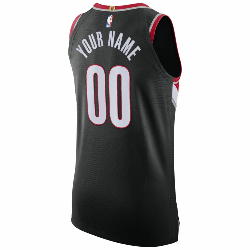 Portland Trail Blazers 2020/21 Authentic Custom Jersey Black Icon Edition