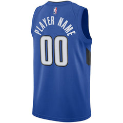 Orlando Magic Jordan Brand Swingman Custom Jersey Statement Edition Blue