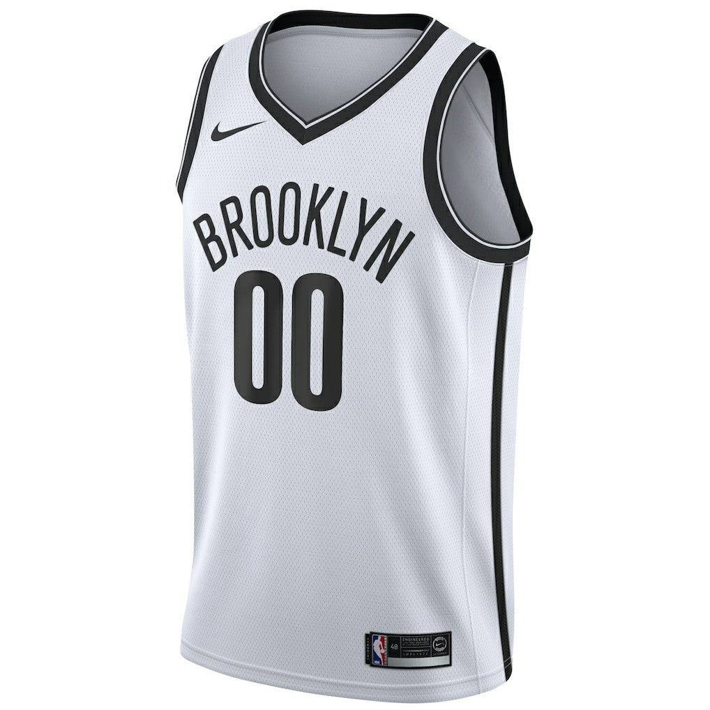 Brooklyn Nets 2020/21 Swingman Custom Jersey Association Edition White