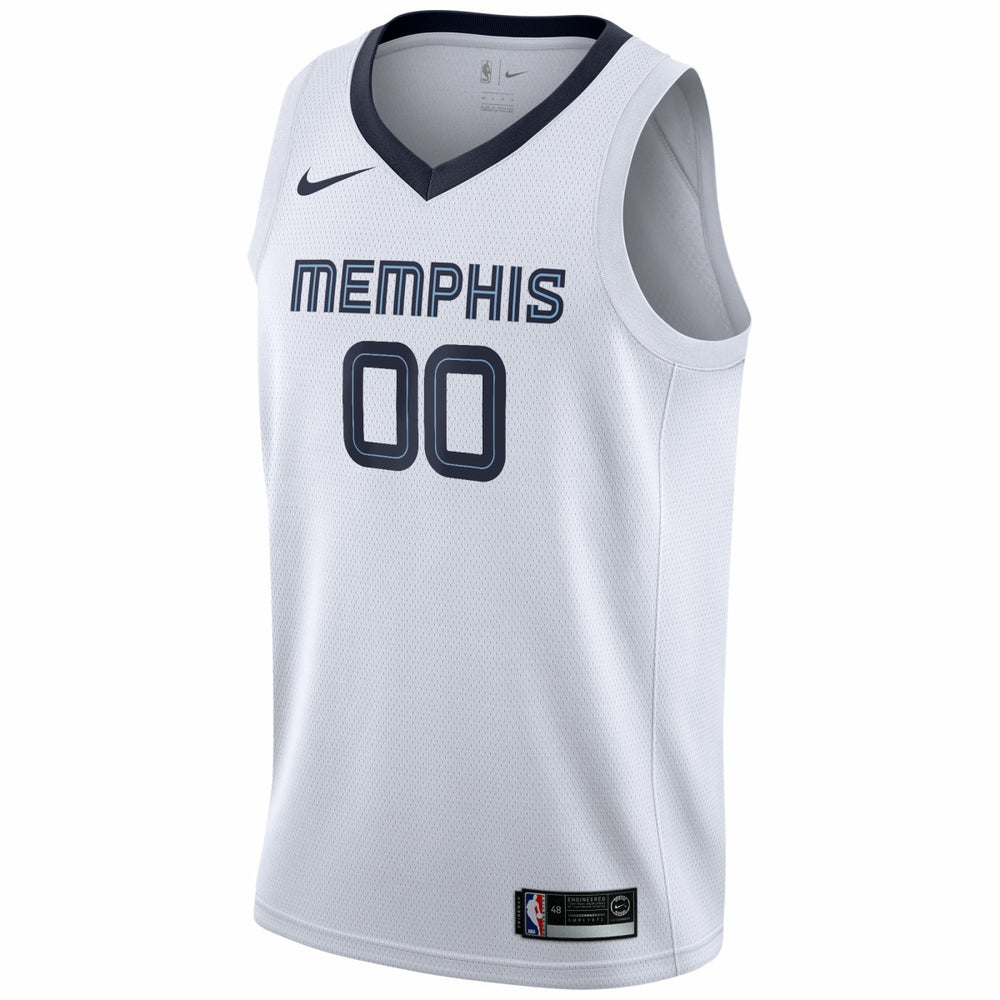 Memphis Grizzlies 2020/21 Swingman Custom Jersey Association Edition White