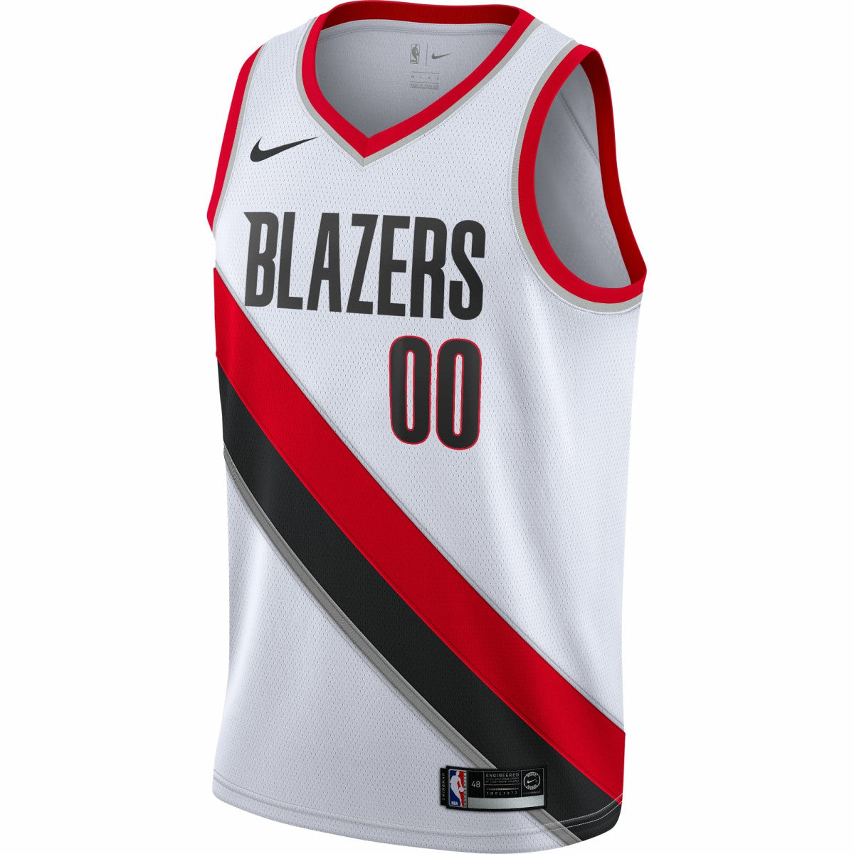 Portland Trail Blazers 2020/21 Swingman Custom Jersey Association Edition White