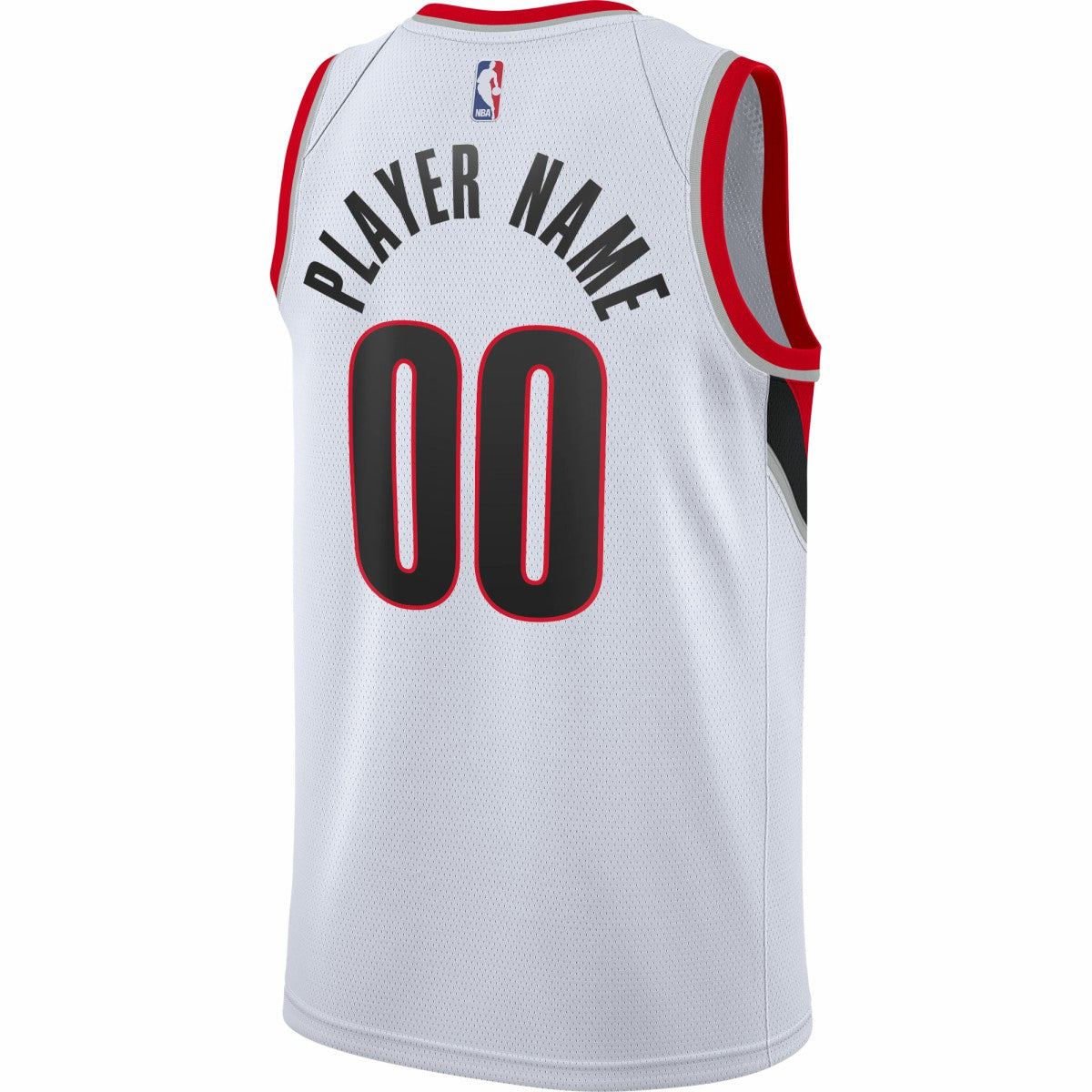 Portland Trail Blazers 2020/21 Swingman Custom Jersey Association Edition White