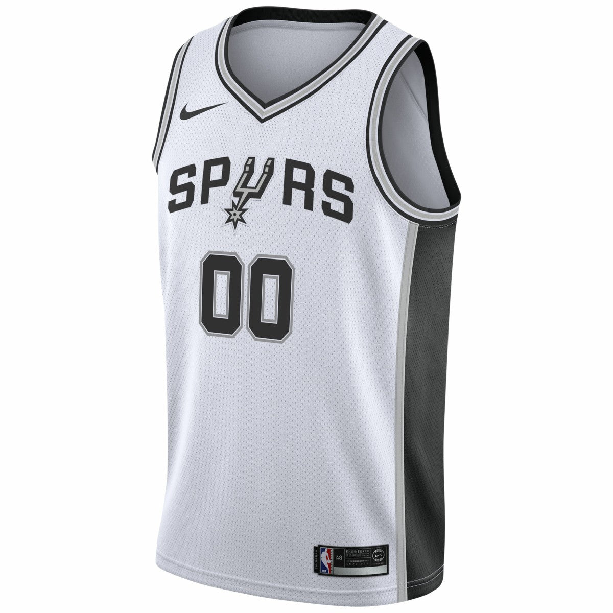 San Antonio Spurs 2020/21 Swingman Custom Jersey Association Edition White