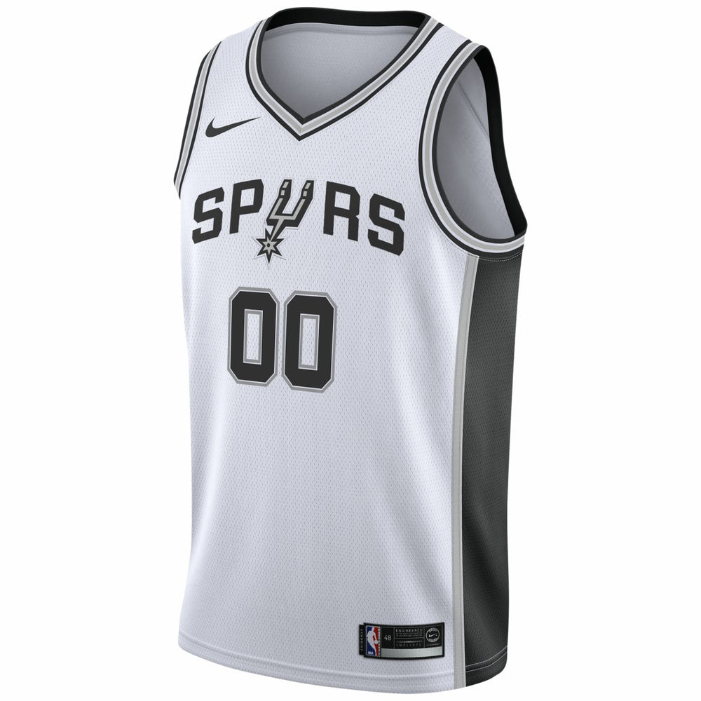 San Antonio Spurs 2020/21 Swingman Custom Jersey Association Edition White