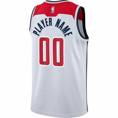 Washington Wizards 2020/21 Swingman Custom Jersey Association Edition White