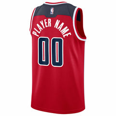 Washington Wizards 2020/21 Swingman Custom Jersey Icon Edition Red