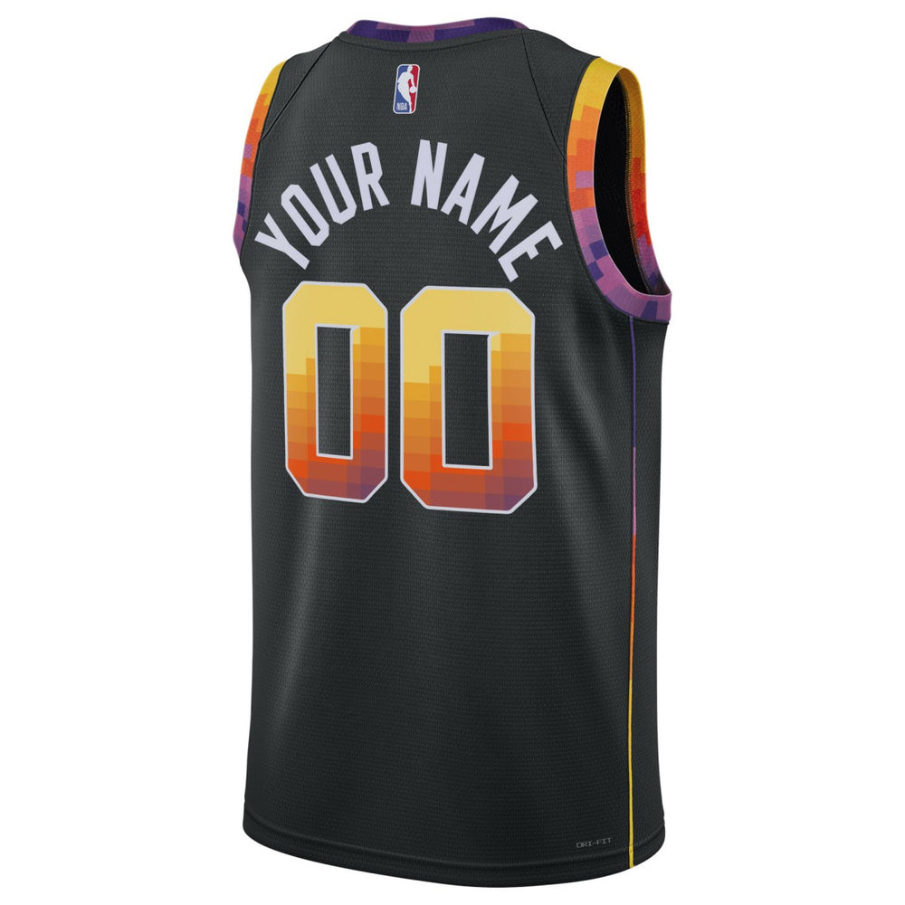 Phoenix Suns Jordan Brand Unisex 2022/23 Swingman Custom Jersey Statement Edition Black