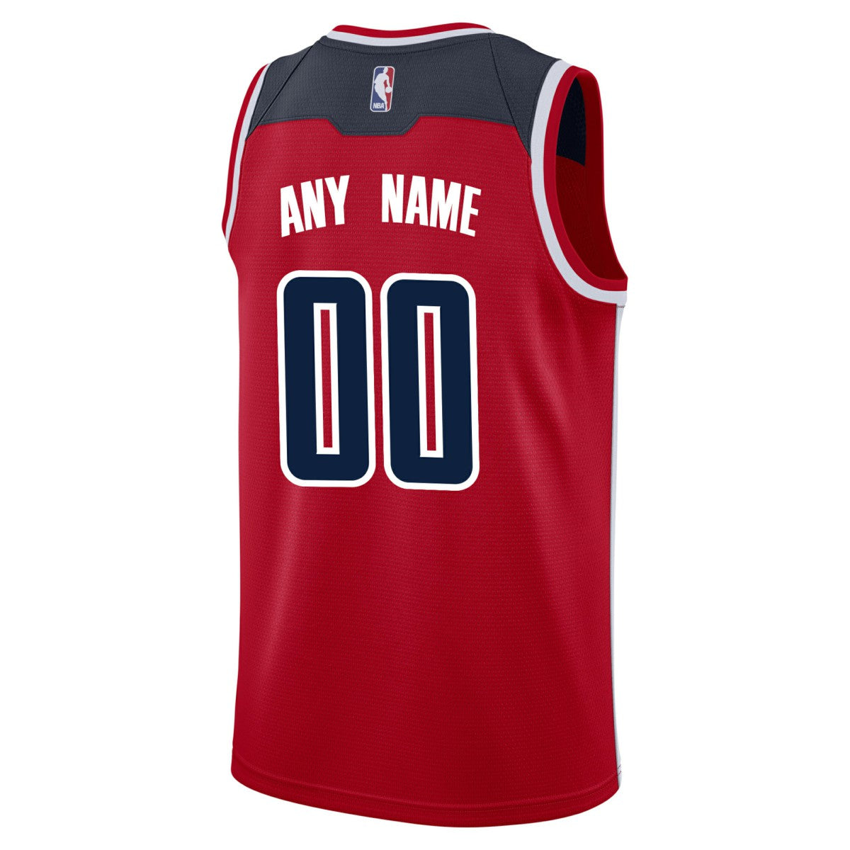 Washington Wizards Swingman Custom Jersey Red Icon Edition