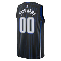 Orlando Magic Unisex Swingman Custom Jersey Black Icon Edition