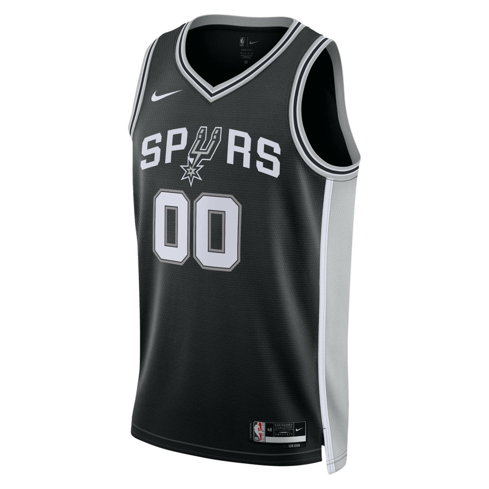 San Antonio Spurs Unisex Swingman Custom Jersey Black Icon Edition
