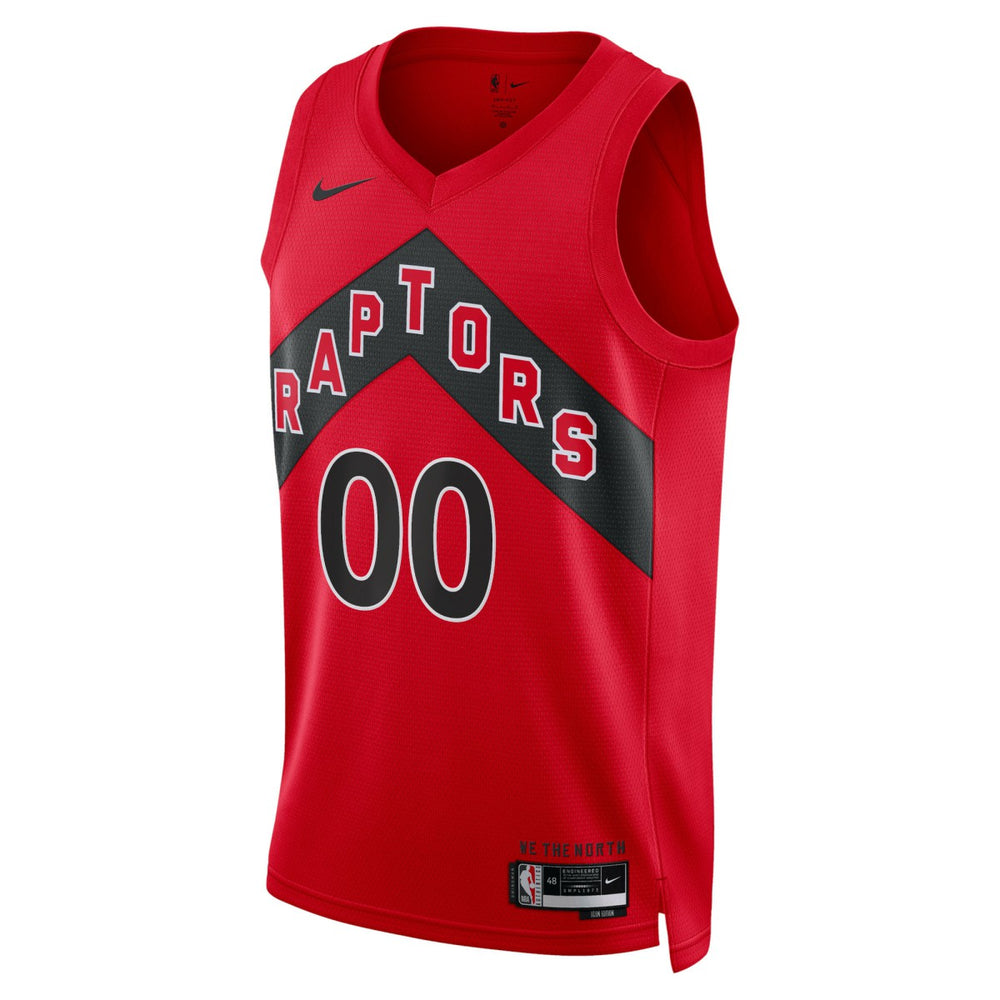 Toronto Raptors Unisex Swingman Custom Jersey Red Icon Edition