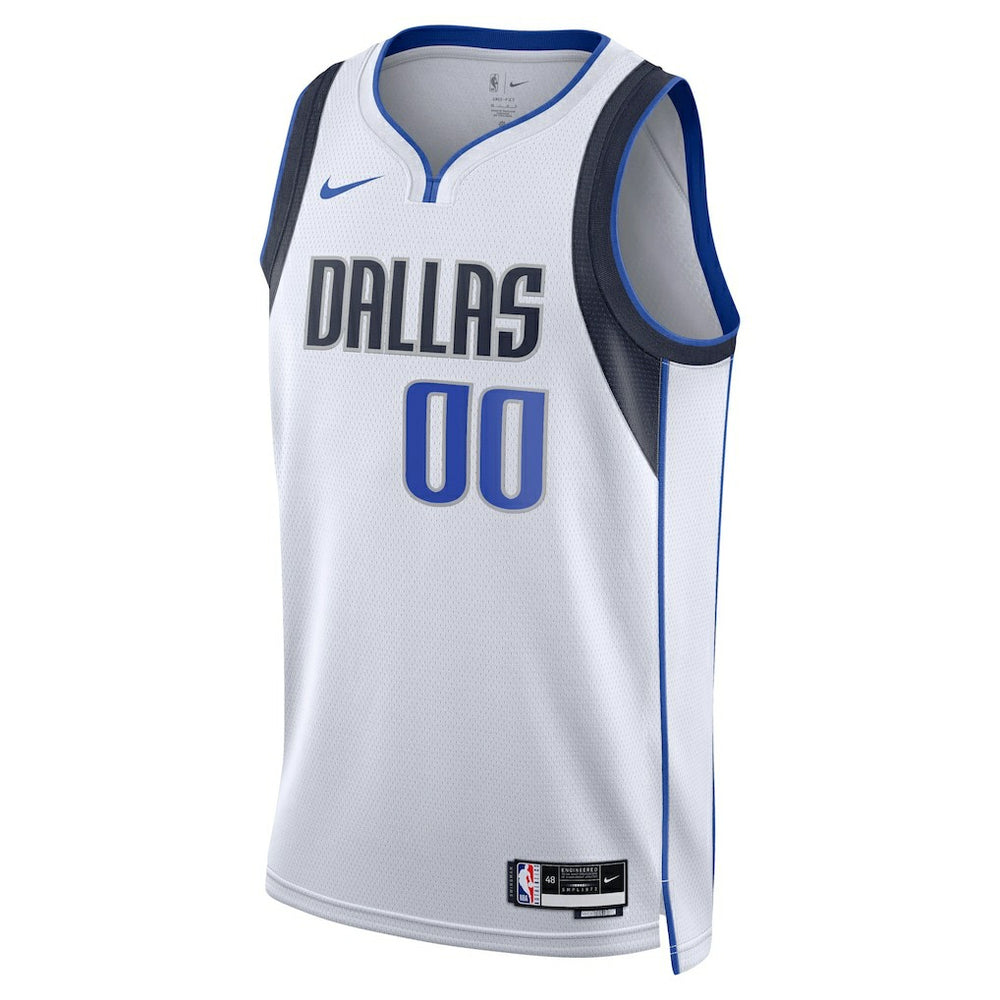 Dallas Mavericks Unisex Swingman Custom Jersey White Association Edition