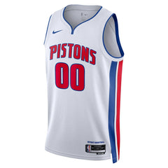 Detroit Pistons Unisex Swingman Custom Jersey White Association Edition